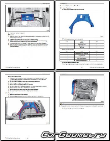   Chery Omoda C5 (T19C)  2024 Body Repair Manuals