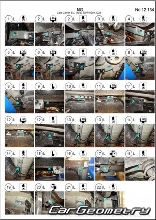   MG Comet EV 2023-2030 Body Repair Manual
