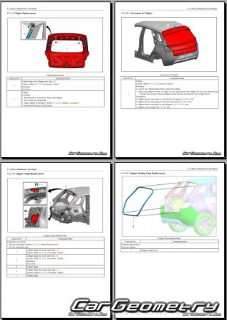   MG Windsor 2024-2030 Body Repair Manual