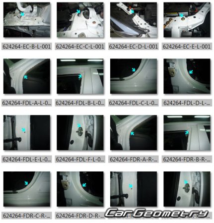 BYD E5 20162020 Body dimensions
