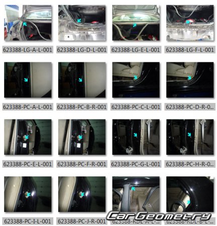 BYD F3 2005-2014 Body dimensions