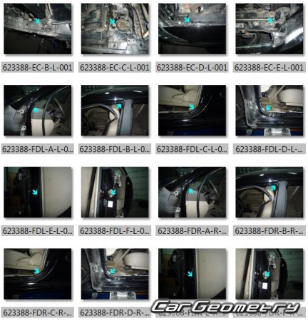 BYD F3 2005-2014 Body dimensions