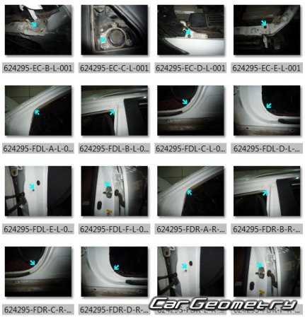 BYD S7 2014-2018 Body dimensions