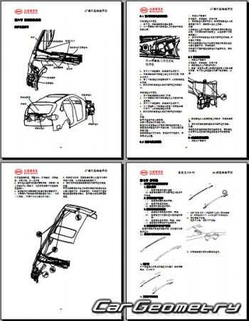 BYD S7 2014-2018 Body dimensions