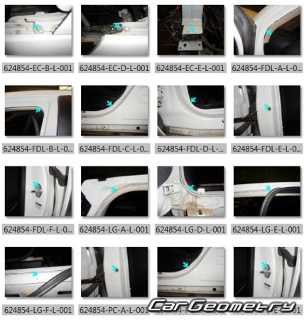 BYD Yuan EV 20182021 Body dimensions