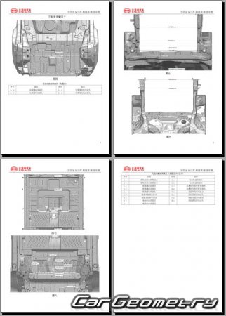 BYD Yuan EV 20182021 Body dimensions