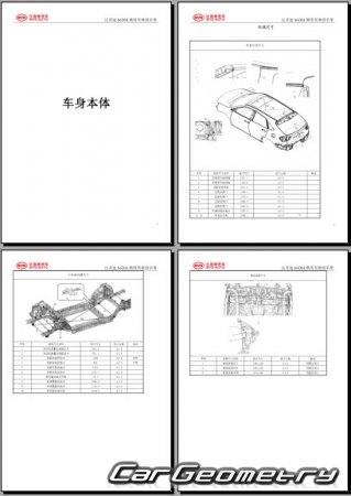 BYD Tang 20142018 Body dimensions