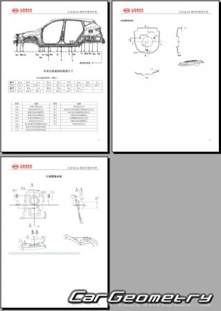 BYD Song (SA) 20152020 Body dimensions