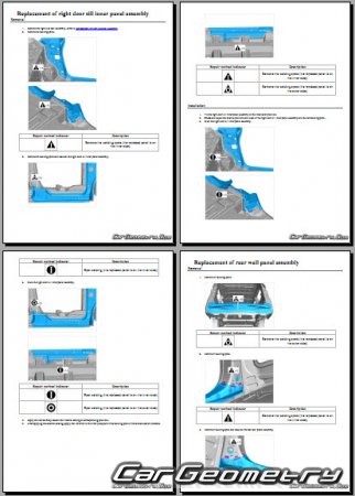 BYD Denza D9 EV 2024-2030 Body Repair Manual