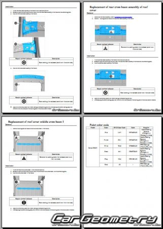 BYD Denza D9 EV 2024-2030 Body Repair Manual