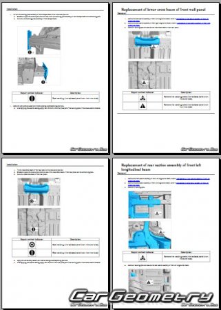 BYD Denza D9 EV 2024-2030 Body Repair Manual