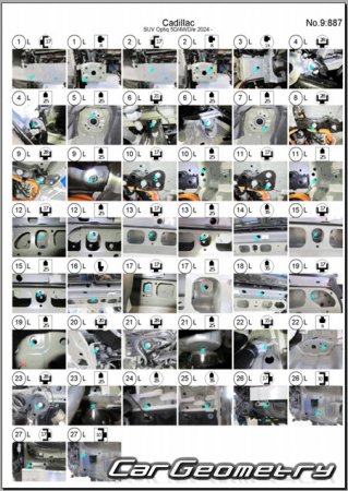   Cadillac Optiq 2024-2030 Body Repair Manuals