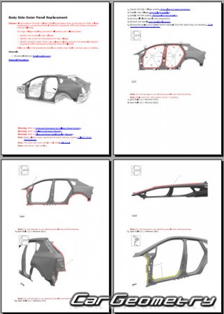   Cadillac Optiq 2024-2030 Body Repair Manuals