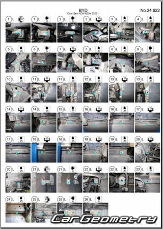 BYD Seal EV (LHD) 2023-2026 Body Repair Manual