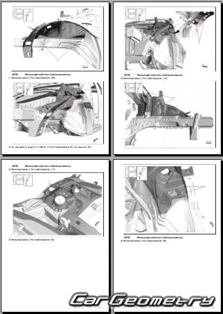   Cadillac XT4 2019-2026 Body Repairs manual