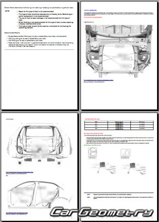   Cadillac XT4 2019-2026 Body Repairs manual