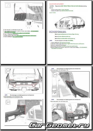   Cadillac XT4 2019-2026 Body Repairs manual