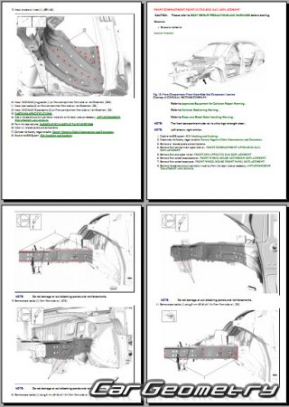   Cadillac XT4 2019-2026 Body Repairs manual