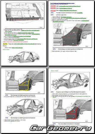   Cadillac XT4 2019-2026 Body Repairs manual