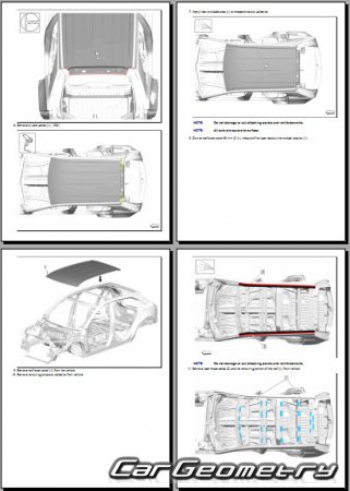   Cadillac XT4 2019-2026 Body Repairs manual