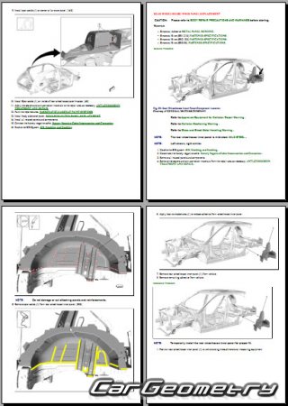   Cadillac XT4 2019-2026 Body Repairs manual