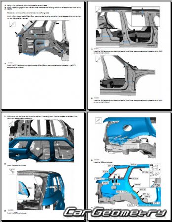 Range Rover Sport (L494) 2014-2020 Body Repair Manual