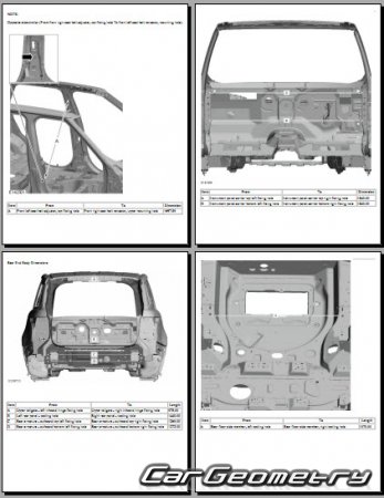 Range Rover Sport (L494) 2014-2020 Body Repair Manual