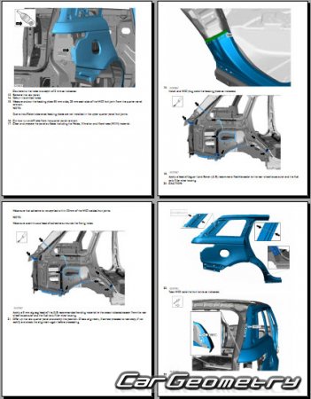 Range Rover Sport (L494) 2014-2020 Body Repair Manual