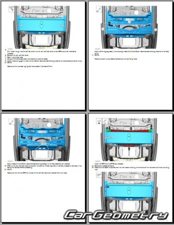 Range Rover Sport (L494) 2014-2020 Body Repair Manual