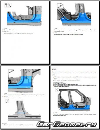 Range Rover Sport (L494) 2014-2020 Body Repair Manual