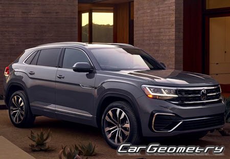   Volkswagen Atlas Cross Sport 2020-2024,    