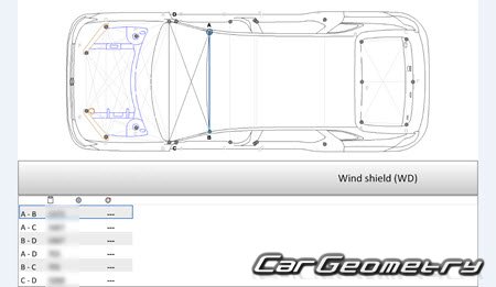 Volkswagen Atlas Cross Sport 2020-2024 Body dimensions