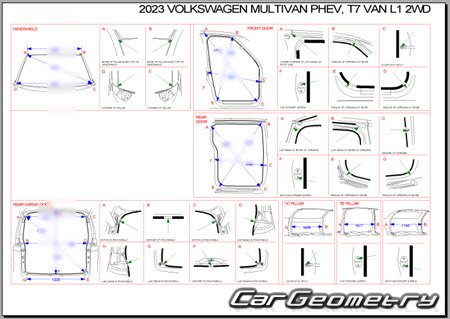   Volkswagen Multivan 20222031 Body Repair Manual