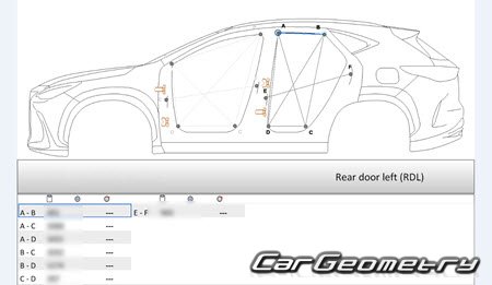 Lexus NX250, NX350, NX350h 2021-2027 Collision Repair Manual