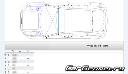 Кузовные размеры Ауди A1 (GB) 2019-2025 Sportback Кузовные размеры Ауди A1 (GB) 2019-2025 Sportback