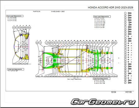   Honda Accord (CY1) 2023-2029 Body Repair Manual