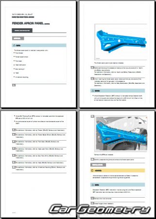   Land Rover Discovery 5 (L462) 2017-2026 Body Repair Manual