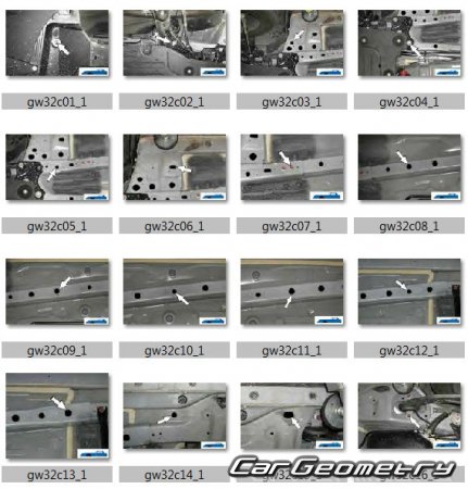 Great Wall Hover H6 2013-2022 (Haval H6 с 2015) Body dimensions Great Wall Hover H6 2013-2022 (Haval H6 с 2015) Body dimensions
