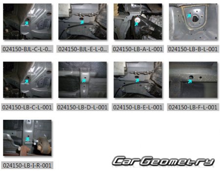 Great Wall Hover H6 2013-2022 (Haval H6 с 2015) Body dimensions Great Wall Hover H6 2013-2022 (Haval H6 с 2015) Body dimensions