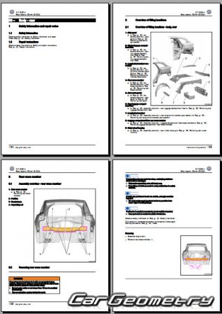 Volkswagen ID.7 Tourer 2024-2027 Body Repair Manual