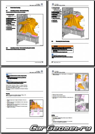 Volkswagen ID.7 Tourer 2024-2027 Body Repair Manual