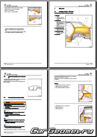Volkswagen ID.7 Tourer 2024-2027 Body Repair Manual
