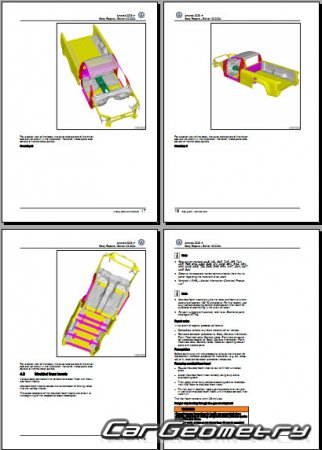   Volkswagen Amarok 2023-2031 Body Repair Manual