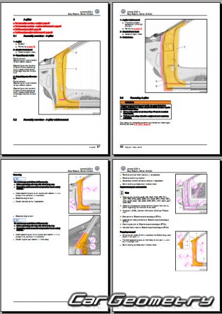   Volkswagen Amarok 2023-2031 Body Repair Manual
