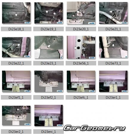 Daihatsu Cuore & Charade (L251) 2003-2007 Collision Repair Manual