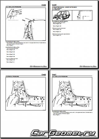 Daihatsu Cuore & Charade (L251) 2003-2007 Collision Repair Manual