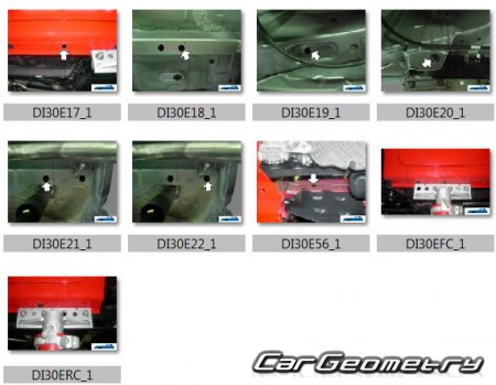 Daihatsu Cuore & Charade (L276) 2007-2013 Body Repair Manual