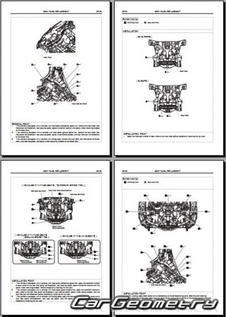 Daihatsu Cuore & Charade (L276) 2007-2013 Body Repair Manual