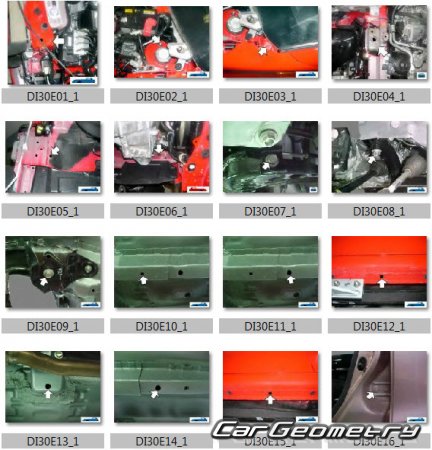 Daihatsu Cuore & Charade (L276) 2007-2013 Body Repair Manual