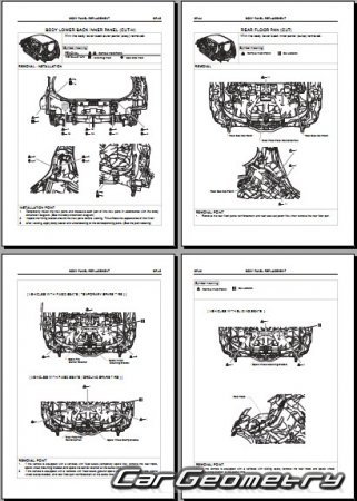 Daihatsu Cuore & Charade (L276) 2007-2013 Body Repair Manual
